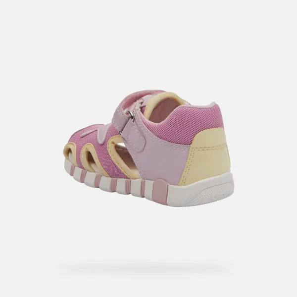 Girls First Steps Geox Iupidoo Pink - Girls