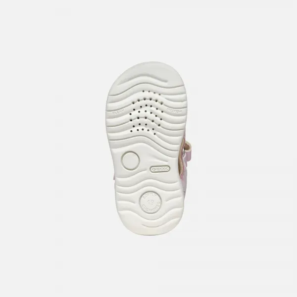 Girls First Steps Geox Macchia Pink - Girls