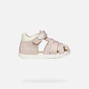 Girls First Steps Geox Macchia Pink - Girls