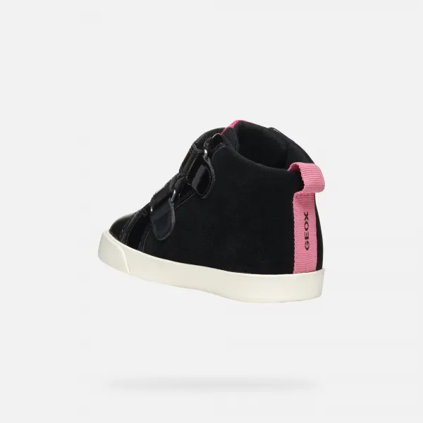 Black Girls Sneakers Geox Kilwi - Girls