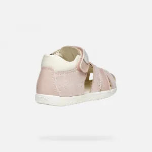 Girls First Steps Geox Macchia Pink - Girls