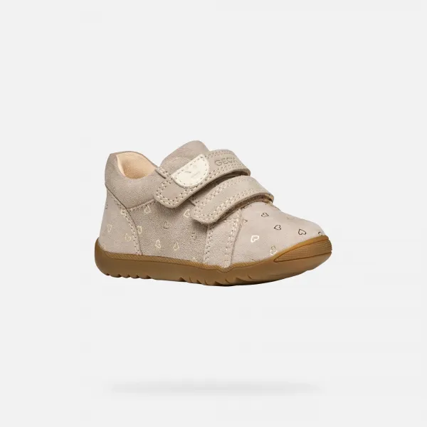 Girls First Steps Geox Macchia Beige - Girls