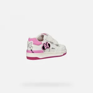 White Girls Geox Washiba Sneakers - Girls