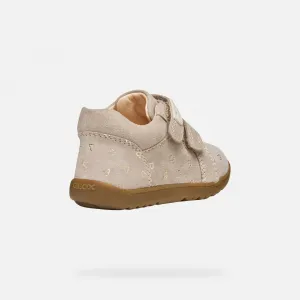 Girls First Steps Geox Macchia Beige - Girls