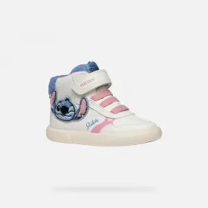 Girls First Steps Geox Gisli White - Girls