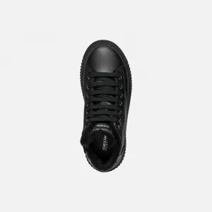 Black Girls' Sneakers Geox Laquinny - Girls