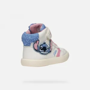 Girls First Steps Geox Gisli White - Girls