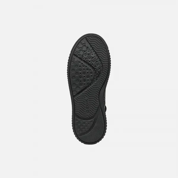 Black Girls' Sneakers Geox Laquinny - Girls