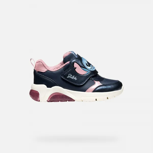 Dark Blue Girls' Geox Fadinlight Sneakers - Girls
