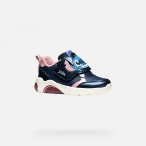 Dark Blue Girls' Geox Fadinlight Sneakers - Girls