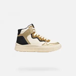 Cream Girls' Geox Laquinny Sneakers - Girls
