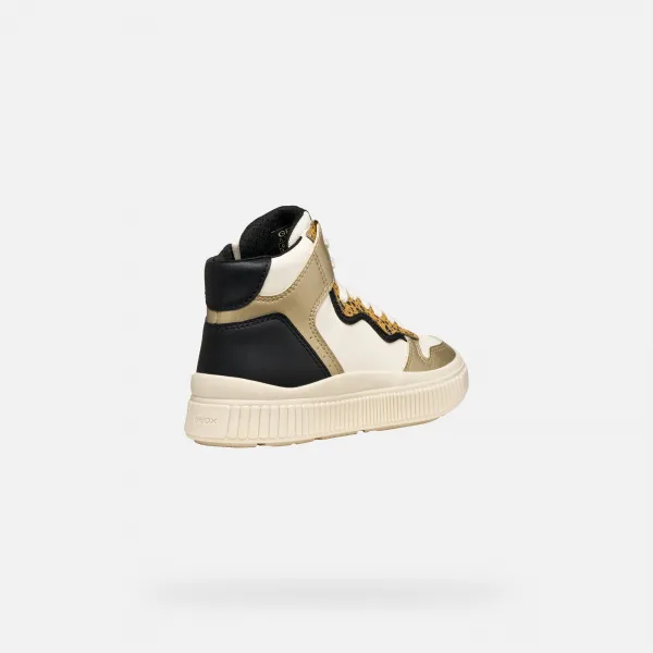 Cream Girls' Geox Laquinny Sneakers - Girls