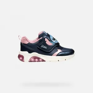 Dark Blue Girls' Geox Fadinlight Sneakers - Girls