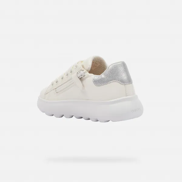 Cream Girls Sneakers Geox Puffypop Girl - Girls