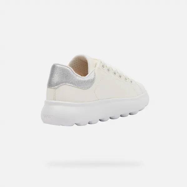 Cream Girls Sneakers Geox Puffypop Girl - Girls