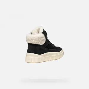 Black Girls Geox Laquinny WPF Sneakers - Girls
