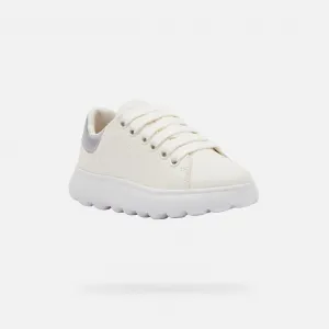 Cream Girls Sneakers Geox Puffypop Girl - Girls
