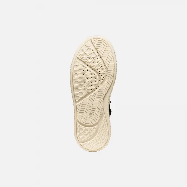 Black Girls Geox Laquinny WPF Sneakers - Girls