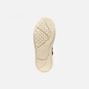 Black Girls Geox Laquinny WPF Sneakers - Girls