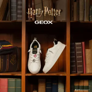 White Girls Geox Eclyper Harry Potter Sneakers - Girls