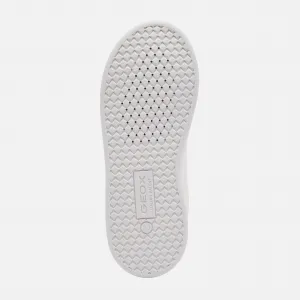 White Girls Sneakers Geox Eclyper Girl - Girls