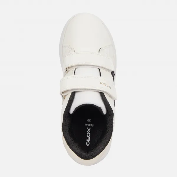 White Girls Sneakers Geox Eclyper Girl - Girls