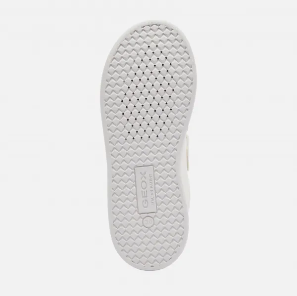 White Girls Sneakers Geox Eclyper Girl - Girls