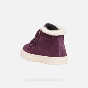 Girls First Steps Geox Nashik WPF Purple - Girls