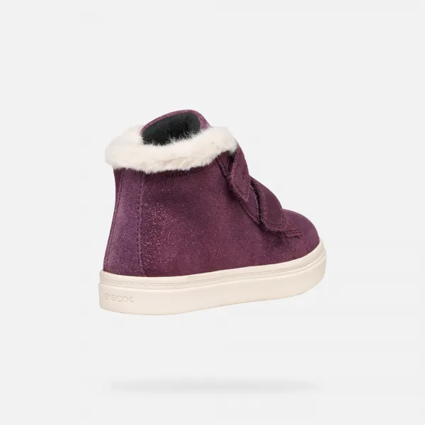 Girls First Steps Geox Nashik WPF Purple - Girls