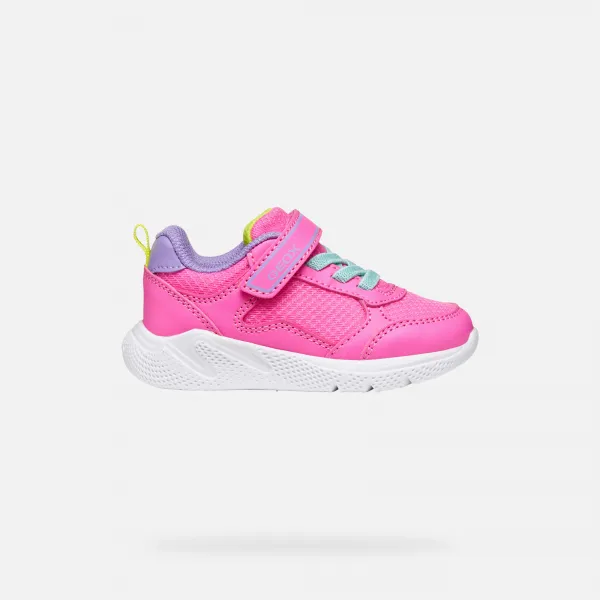 Girls First Steps Geox Sprintye Pink - Girls