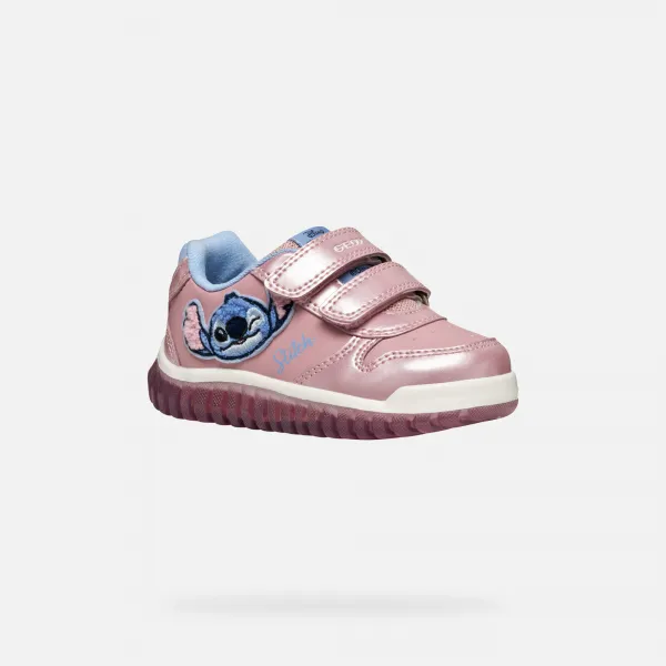 Girls First Steps Geox Lightyloo Pink - Girls