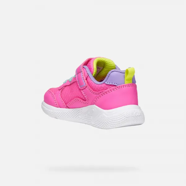 Girls First Steps Geox Sprintye Pink - Girls