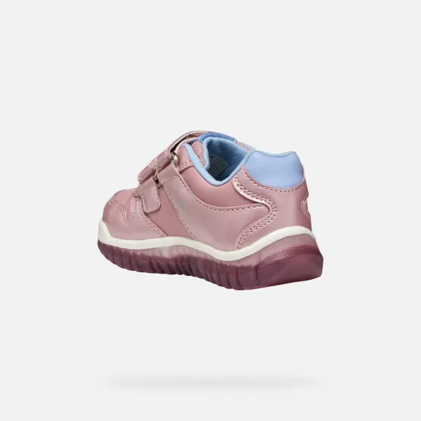 Girls First Steps Geox Lightyloo Pink - Girls