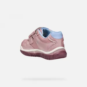 Girls First Steps Geox Lightyloo Pink - Girls