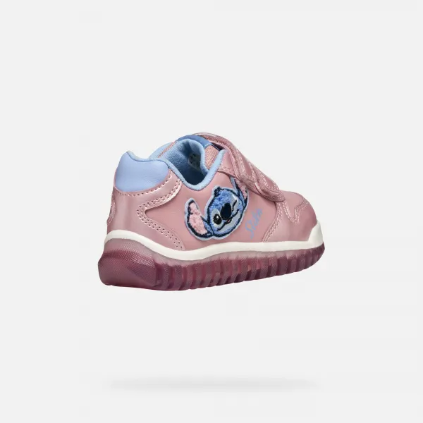 Girls First Steps Geox Lightyloo Pink - Girls