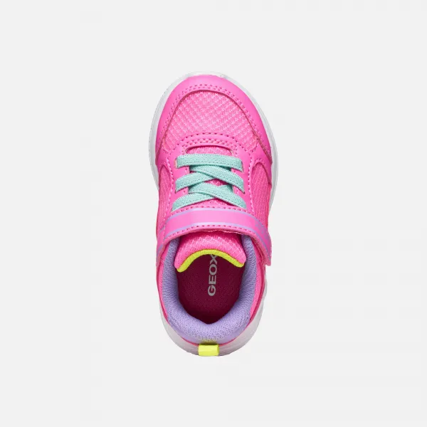 Girls First Steps Geox Sprintye Pink - Girls