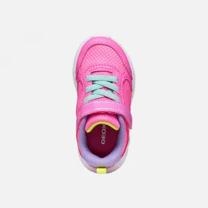Girls First Steps Geox Sprintye Pink - Girls