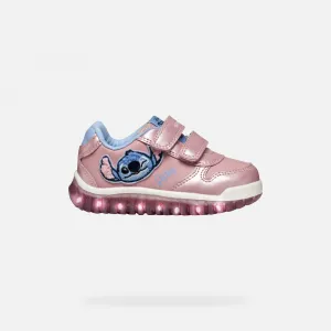 Girls First Steps Geox Lightyloo Pink - Girls