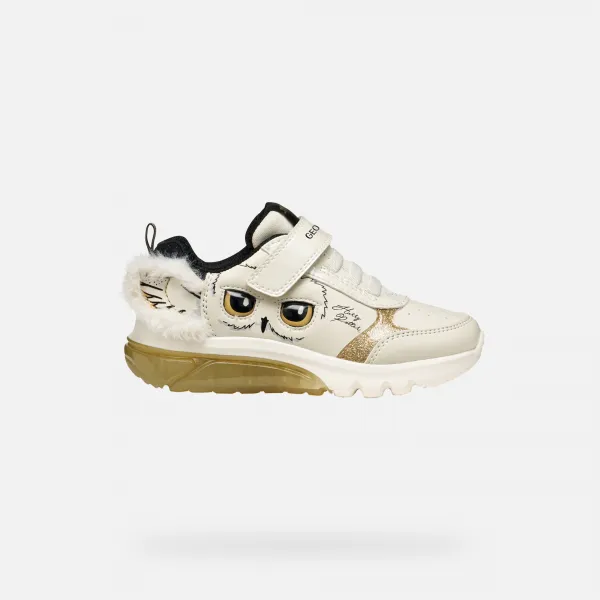 Cream Girls Sneakers Geox Ciberdron Harry Potter - Girls