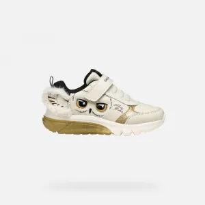 Cream Girls Sneakers Geox Ciberdron Harry Potter - Girls