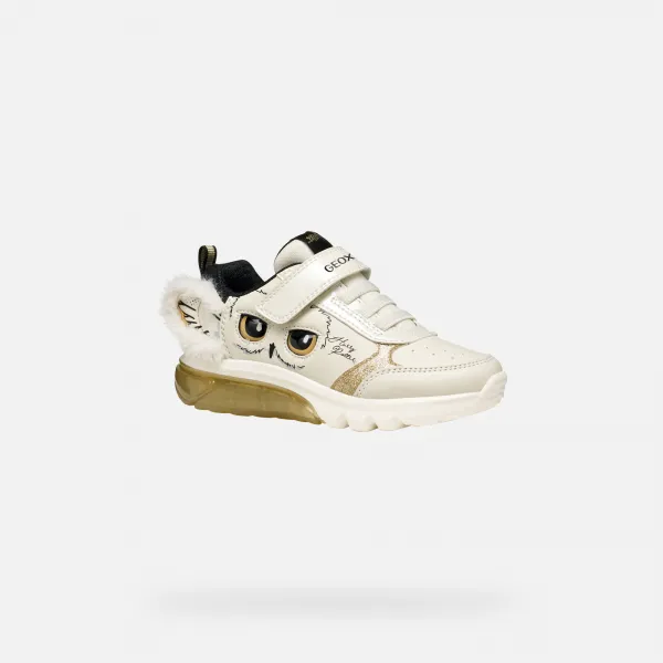Cream Girls Sneakers Geox Ciberdron Harry Potter - Girls