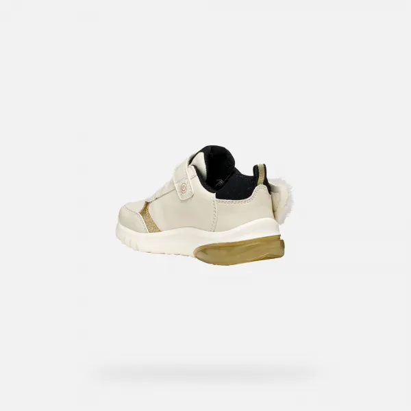 Cream Girls Sneakers Geox Ciberdron Harry Potter - Girls