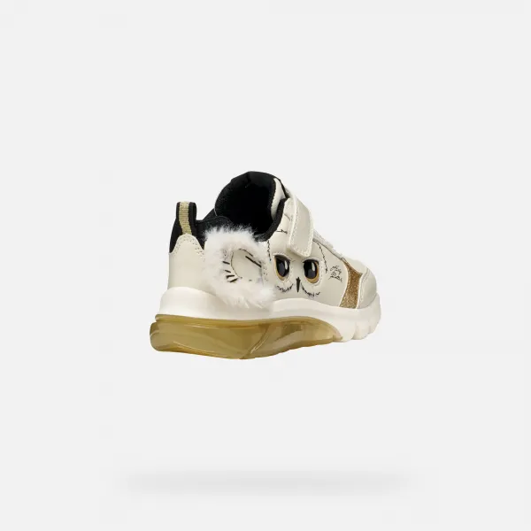 Cream Girls Sneakers Geox Ciberdron Harry Potter - Girls