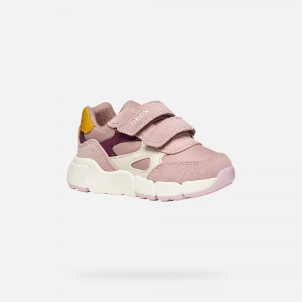 Girls First Steps Geox Flexyper Pink - Girls