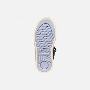 Dark Blue Girls Geox Skylin Sneakers - Girls