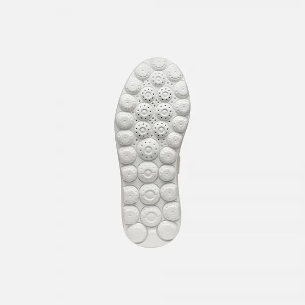 White Girls Geox Puffypop Sneakers - Girls