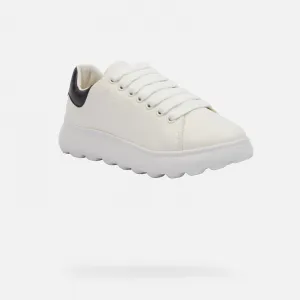 White Girls Geox Puffypop Sneakers - Girls