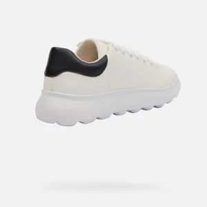 White Girls Geox Puffypop Sneakers - Girls