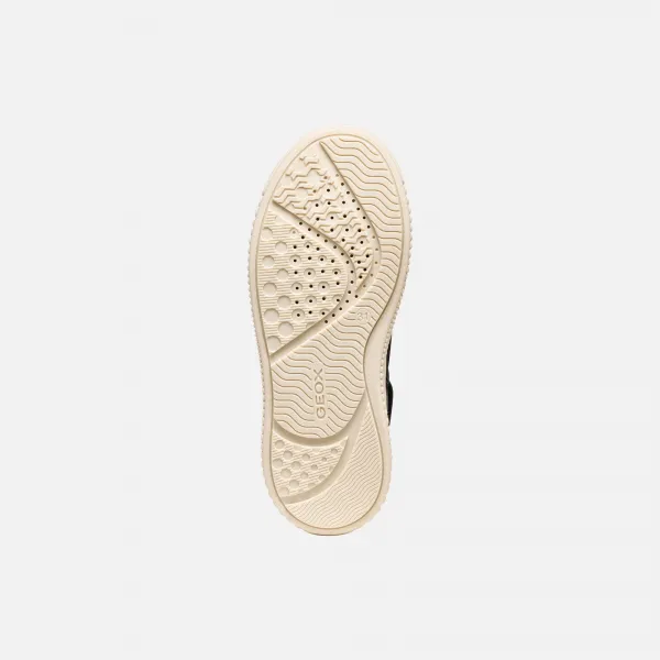 Black Girls' Sneakers Geox Laquinny - Girls