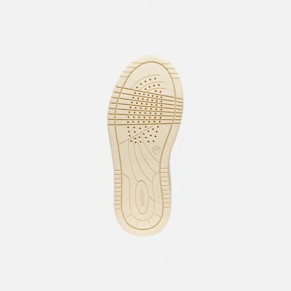 Cream Girls' Sneakers Geox Lestrella - Girls